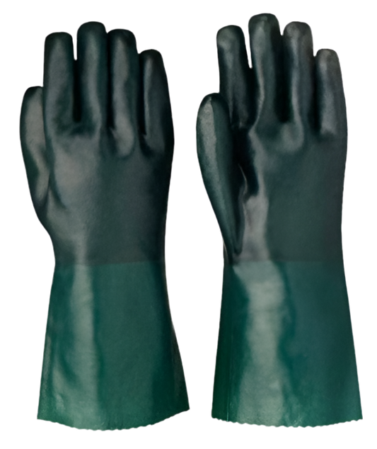 PVC Double Dip Gauntlet Gloves