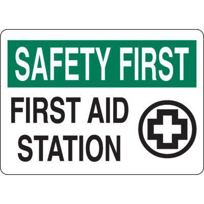 First Aid Station Sign