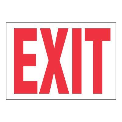 Exit Sign