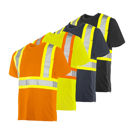High-Vis Cotton Short Sleeve Shirt