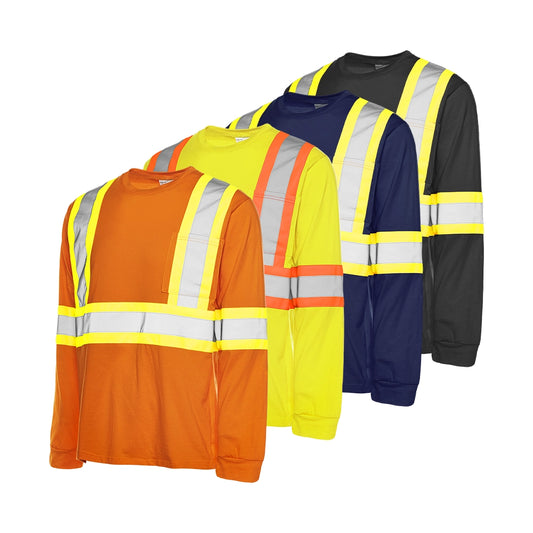 High-Vis Polyester Long Sleeve Shirt