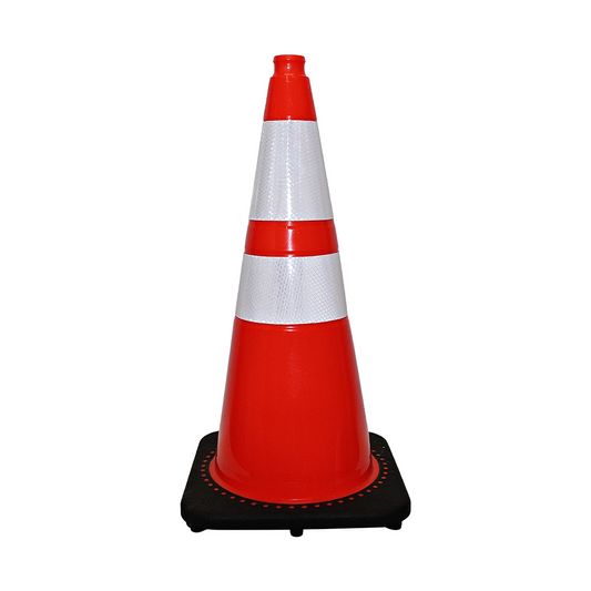 Traffic Cone, 28″, 6″ & 4" Reflective Collar